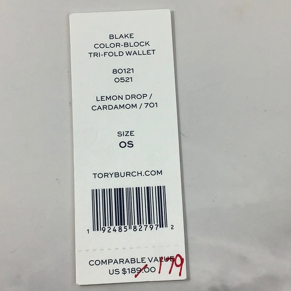 NWT ToryBurch Tri-Fold Wallet - Picture 5 of 5